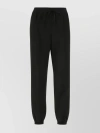 Jil Sander Drawstring Tapered Trousers In Black