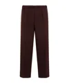 Jil Sander Elasticated-waist Straight-leg Trousers In Black
