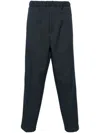 Jil Sander Tailored Waist Straight-leg Trousers In Blue