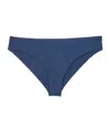 Jil Sander Mid-rise Bikini Brief Bottom In Blue