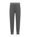 Jil Sander Elasticated-waistband Wool Track Pants In Black