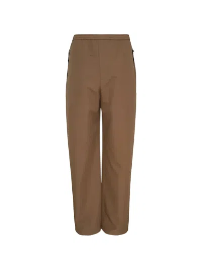 Jil Sander Elasticated-waist Trousers In Multi