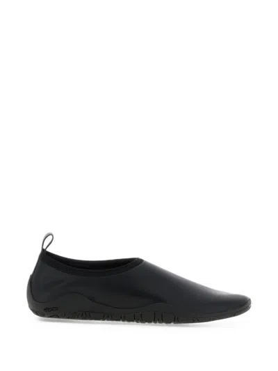 Jil Sander Elbe Slipper In Black