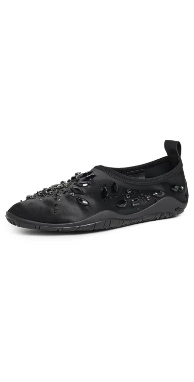Jil Sander Elbe Slip On Flats Black