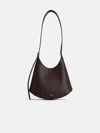 Jil Sander 'eldorado' Brown Leather Crossbody Bag