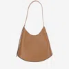 Jil Sander Women Brown Eldorado Medium Hobo Bag, Onesize Luxury Hobos For Women Darveys In Brown