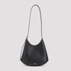 Jil Sander Crescent-shaped Shoulder Bag With Adjustable Strap In Black