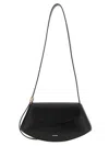 Jil Sander Small Crossbody Bag Adjustable Strap In Black