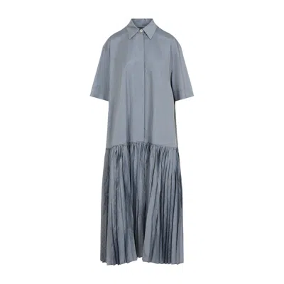 Jil Sander Elegant Mini Dress For Women In Navy