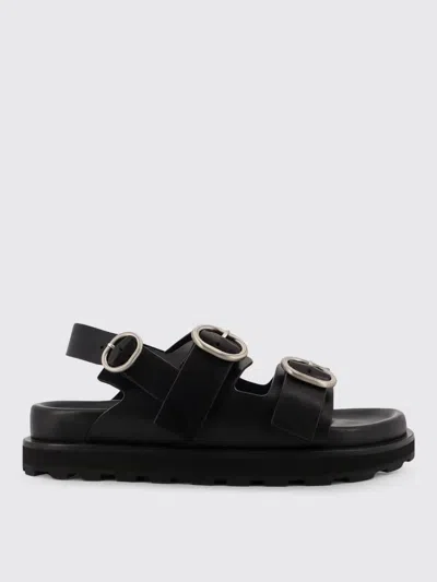 Jil Sander Elegant Slip-on Sandals In Black