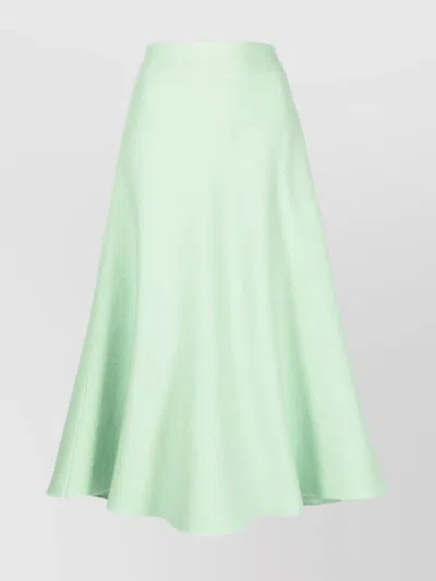 Jil Sander Elevated High-waisted A-line Skirt In Pastel