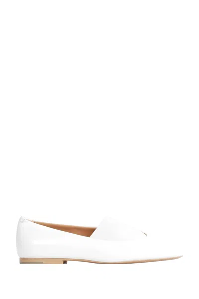 Jil Sander Elyss Ballerina In White
