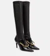 Jil Sander Stiefel Aus Leder In Black