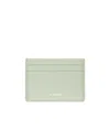 Jil Sander Green Credit Card Holder In Green
