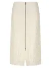 Jil Sander Embossed Cotton Skirt
