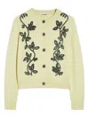 Jil Sander Wool-blend Cardigan In Neutral