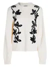 Jil Sander Embroidered Wool Jumper