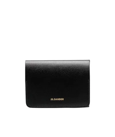 Jil Sander Card Holder In Black