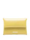 Jil Sander Envelope Card Holder In Yellow