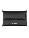 Jil Sander Envelope Coin Purse In Black
