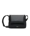 Jil Sander Envelope Messenger Shoulder Bag In Black