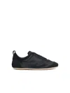 Jil Sander Women Black Suede Sneakers, 4.5 Luxury Sneakers For Women Darveys