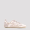 Jil Sander Etage Satin And Suede Low-top Sneakers In Multi