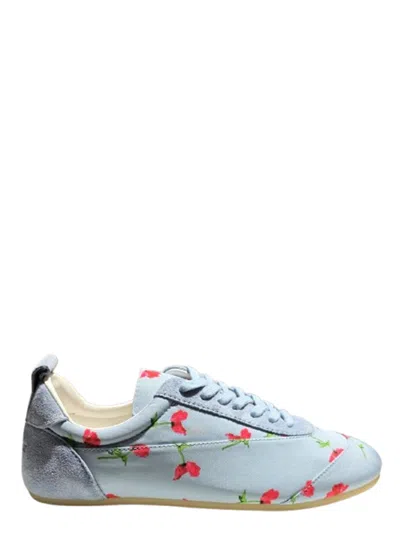 Jil Sander Etage Trainers With Floral Print