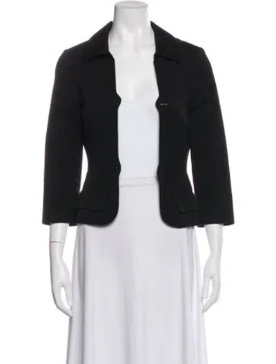 Pre-owned Jil Sander Evening Jacket In Black
