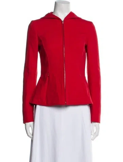 Pre-owned Jil Sander Evening Jacket In Red