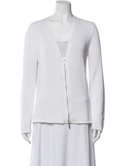 Pre-owned Jil Sander Evening Jacket In White