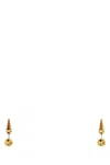 Jil Sander Metal Cone Stud Earrings