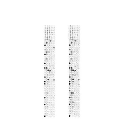 Jil Sander Ew7 Earrings 3 In Metallic