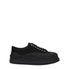 Jil Sander Fabric Women's Sneakers In Black