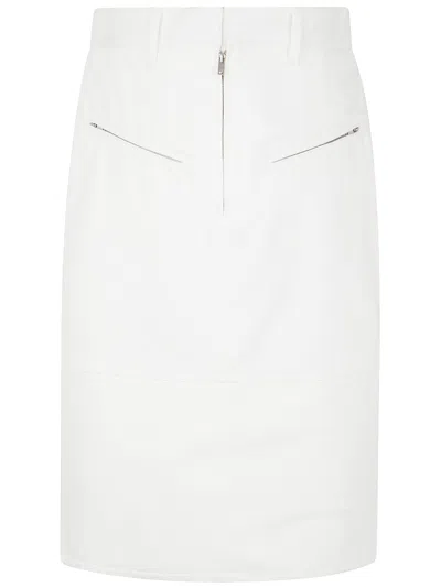 Jil Sander Women's Skirt 94 In White
