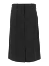 Jil Sander Skirt In Black
