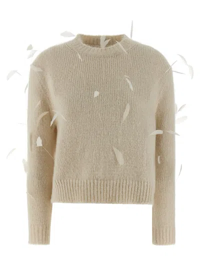 JIL SANDER FEATHER SWEATER