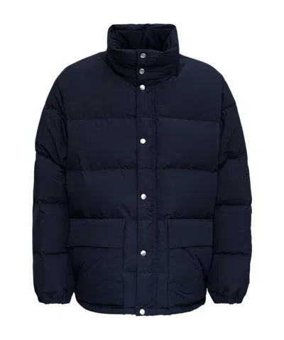 Jil Sander Feather-down Padded Coat In Multi