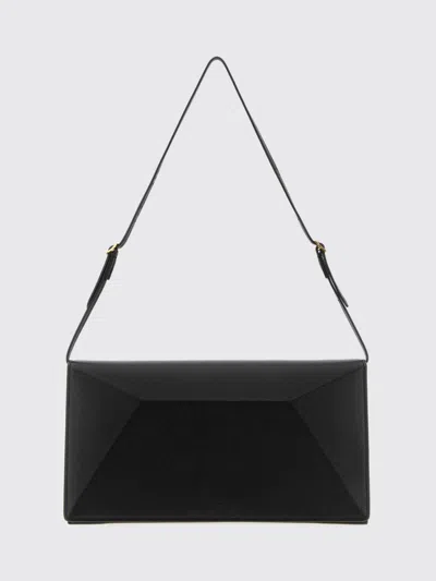 Jil Sander File Leather Bag In Black