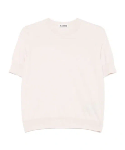 JIL SANDER FINE-KNIT T-SHIRT