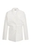 Jil Sander Fitted Blazer In White