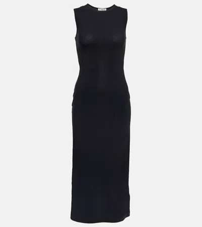 Jil Sander Midikleid In Black