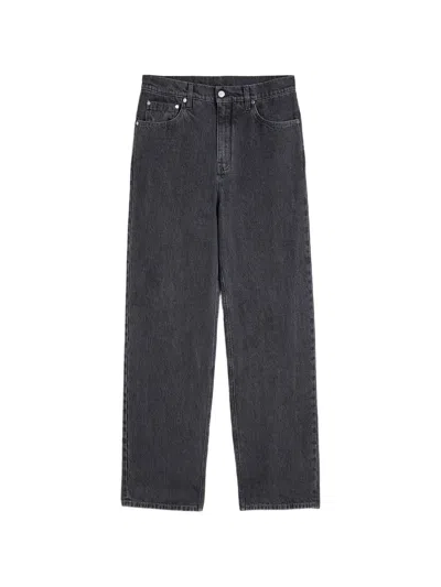 Jil Sander Five-pocket Jeans In Gray