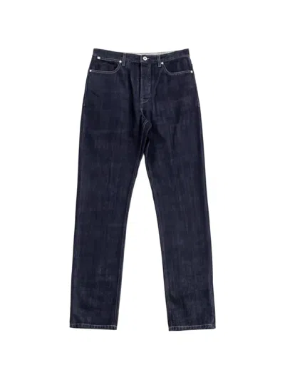 Jil Sander Five-pocket Straight-leg Jeans In Blue