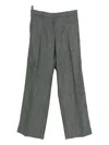 Jil Sander Flame Trousers In Gray