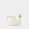 JIL SANDER FLAP MESSENGER XS SCHULTERTASCHE - JIL SANDER - LEDER - BEIGE