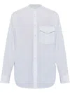 Jil Sander Flap-pocket Shirt In White