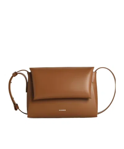 JIL SANDER FLAP SHOULDER BAG