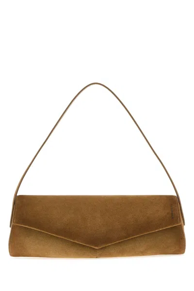 Jil Sander Flap Shoulder Bag In Brown