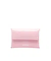 Jil Sander Envelope Card Holder In Pink